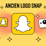 ancien logo Snap différentes versions fantôme jaune