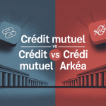 Différence entre Crédit Mutuel et Crédit Mutuel Arkéa illustration groupe bancaire