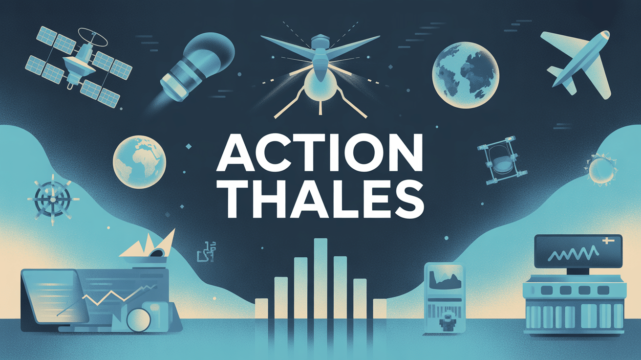faut-il acheter des actions thales illustration univers financier