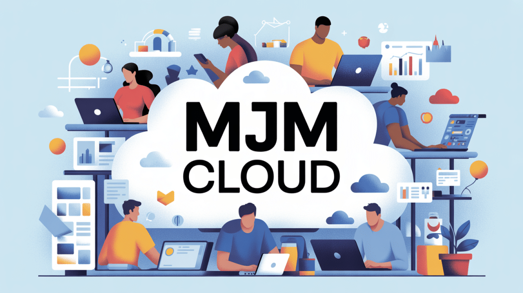 Illustration mjm cloud plateforme étudiants MJM