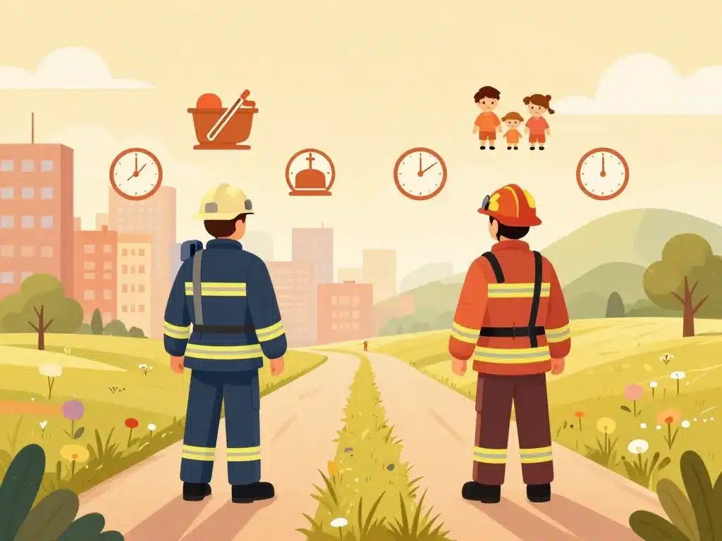 pompier volontaire salaire illustration facteurs variation