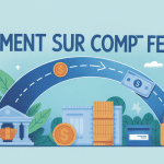 illustration virement sur un compte fermé argent retour sécurité