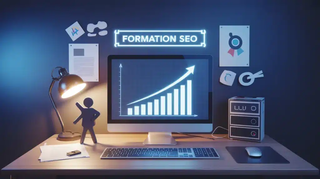 formation seo débutant graphique ordinateur