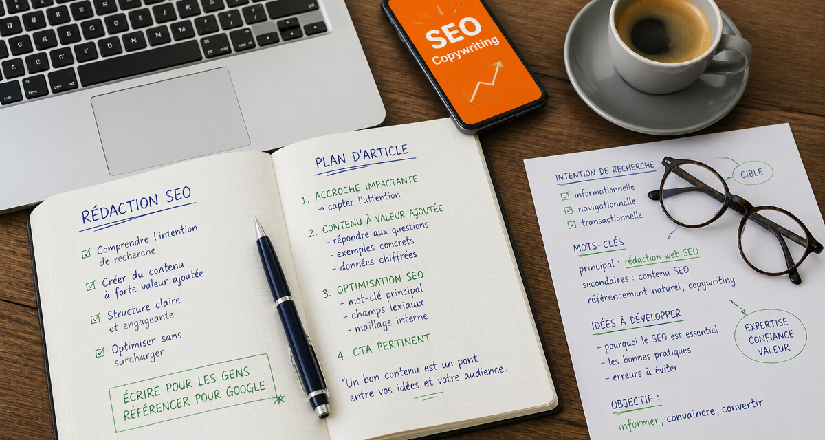 bureau de copywriter seo copywriting avec outils