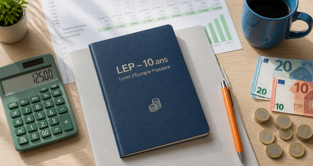 combien rapporte un lep plein sur 10 ans image épargne