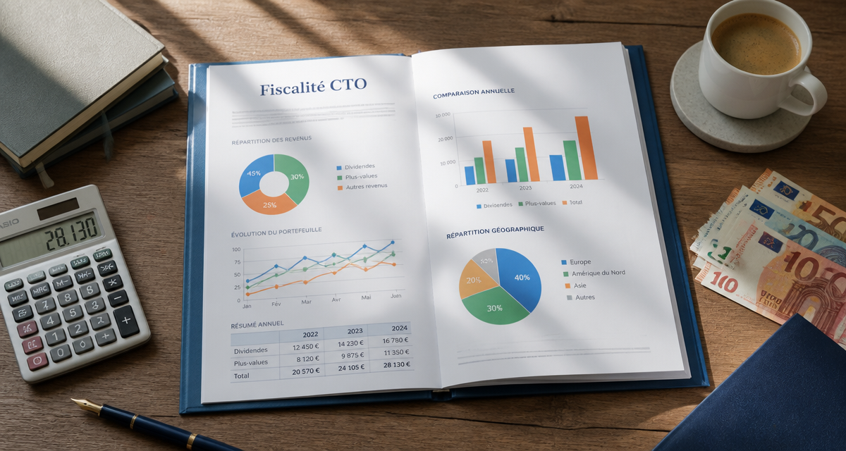 fiscalite cto dossier graphique et calculatrice