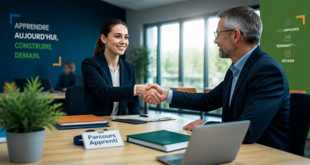 metier apprentissage signature contrat centre formation