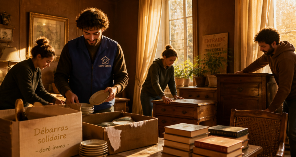 association qui vide les maisons gratuitement bénévoles tri maison