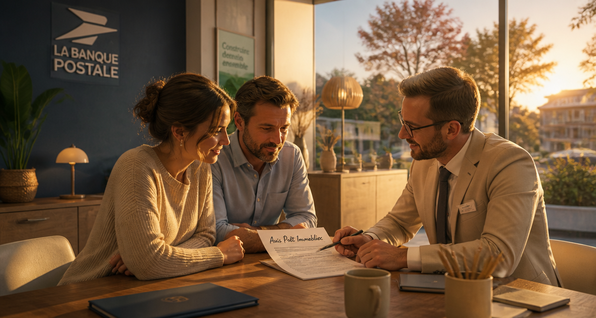 avis pret immobilier banque postale agence