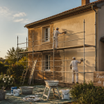prix ravalement façade maison 100m2 échafaudage artisan