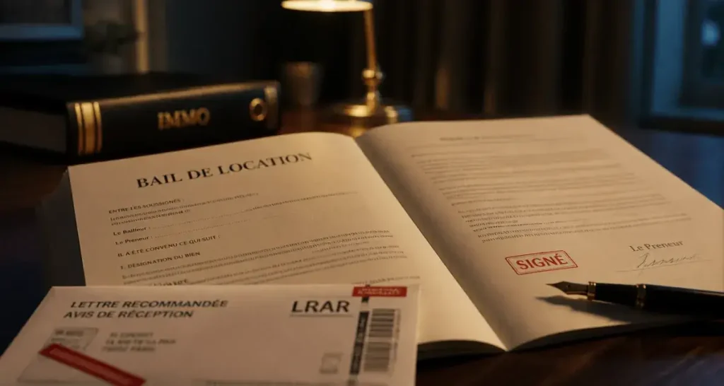 Délai de rétractation bail après signature et LRAR