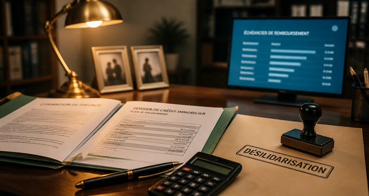 Divorce et crédit immobilier en cours : documents de prêt et protection du patrimoine