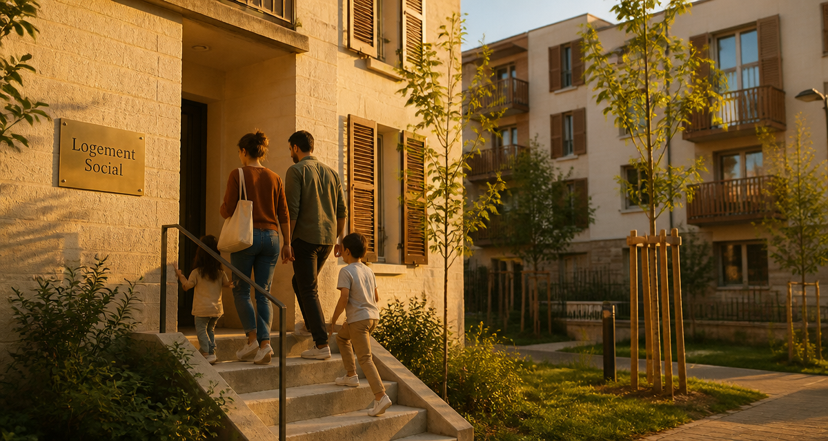 qu est ce qu un logement social immeuble famille