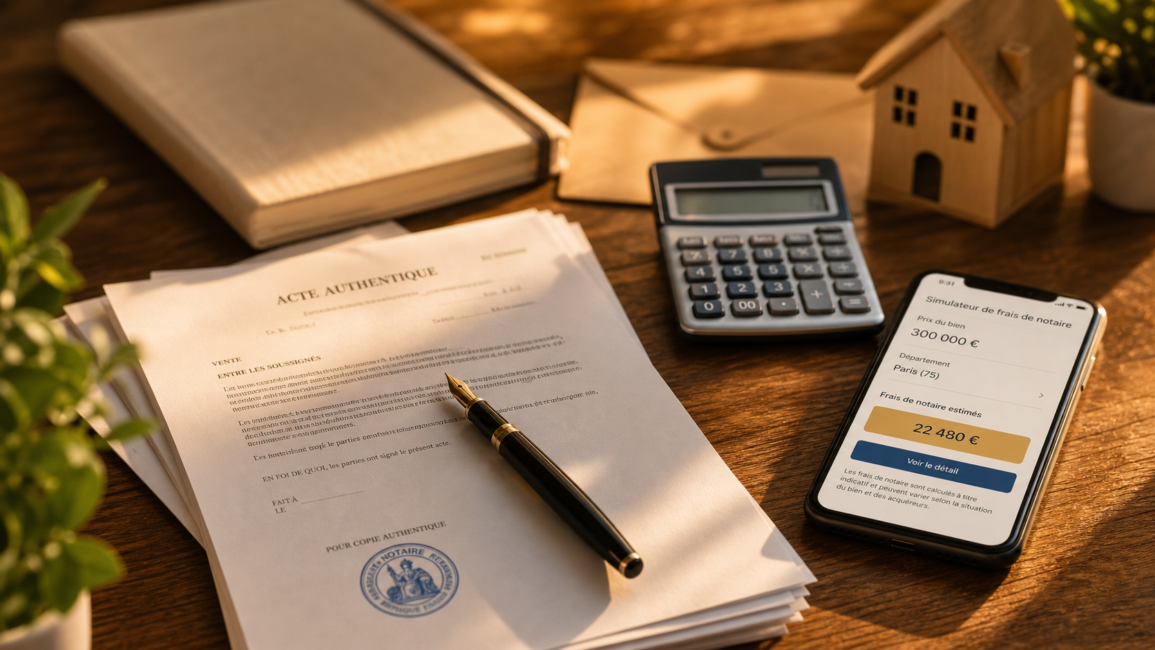 simulateur frais de notaire centenaire.org : calcul et budget immobilier sécurisé