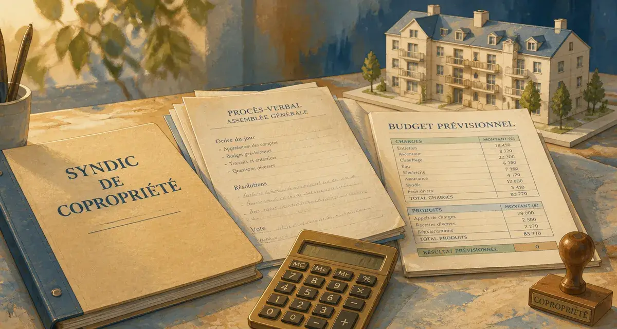 syndic copropriete : dossier, budget et gestion de copropriété