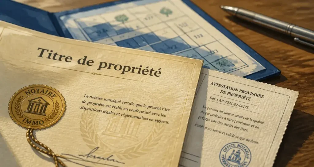Titre de propriété c’est quoi : 6 mois d’attente, dossier vente
