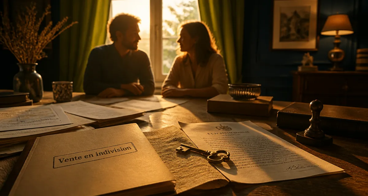 vente maison en indivision entre frere et soeur documents clé