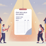 dégats constatés après état des lieux de sortie formulaire locataire propriétaire