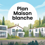 plans maison blanche visuel maisons modernes quartier