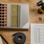 Isoler phoniquement un mur mitoyen avec schéma et outils