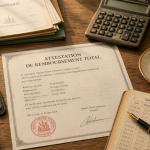j ai fini de payer mon credit immobilier attestation remboursement
