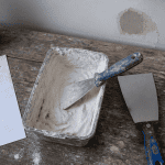 platre pour reboucher outils mur