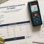 Surface chambre loi carrez : calcul à partir de 1,80 mètre
