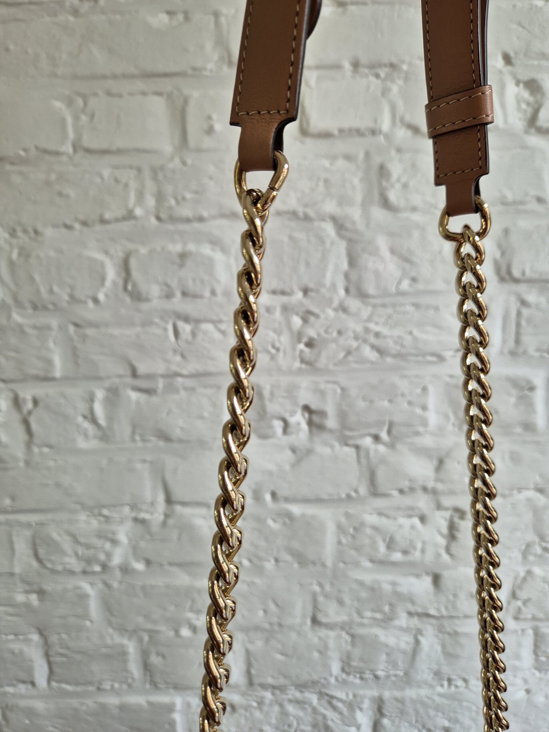 Madame MM Chain calf souple Vison x Ivoir - Afbeelding 9