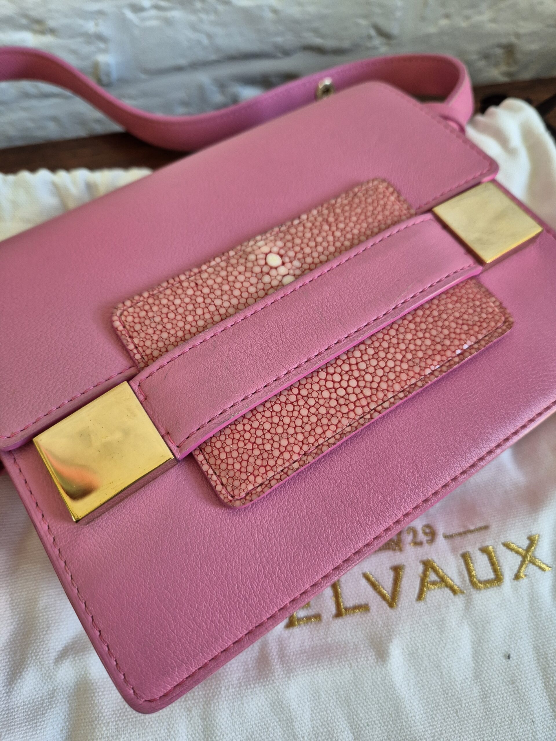 Madame Mini Polo Galuchat - Afbeelding 4