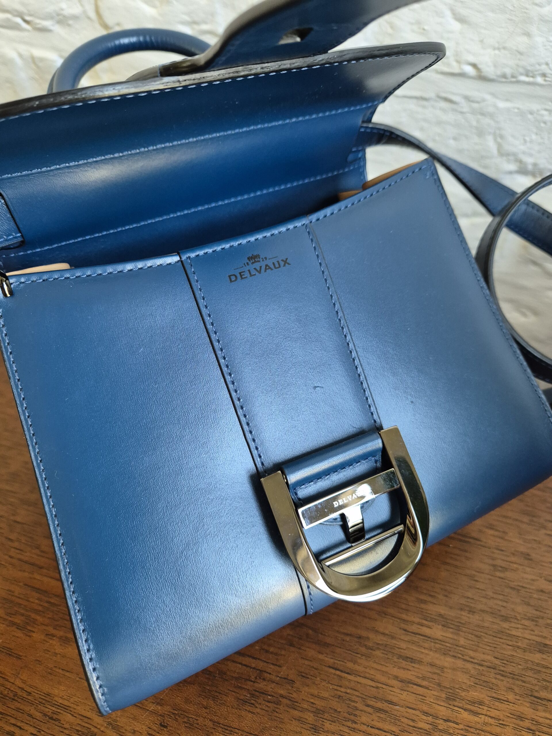 Brillant Mini Bleu de Prusse Box Calf Limited edition - Afbeelding 4