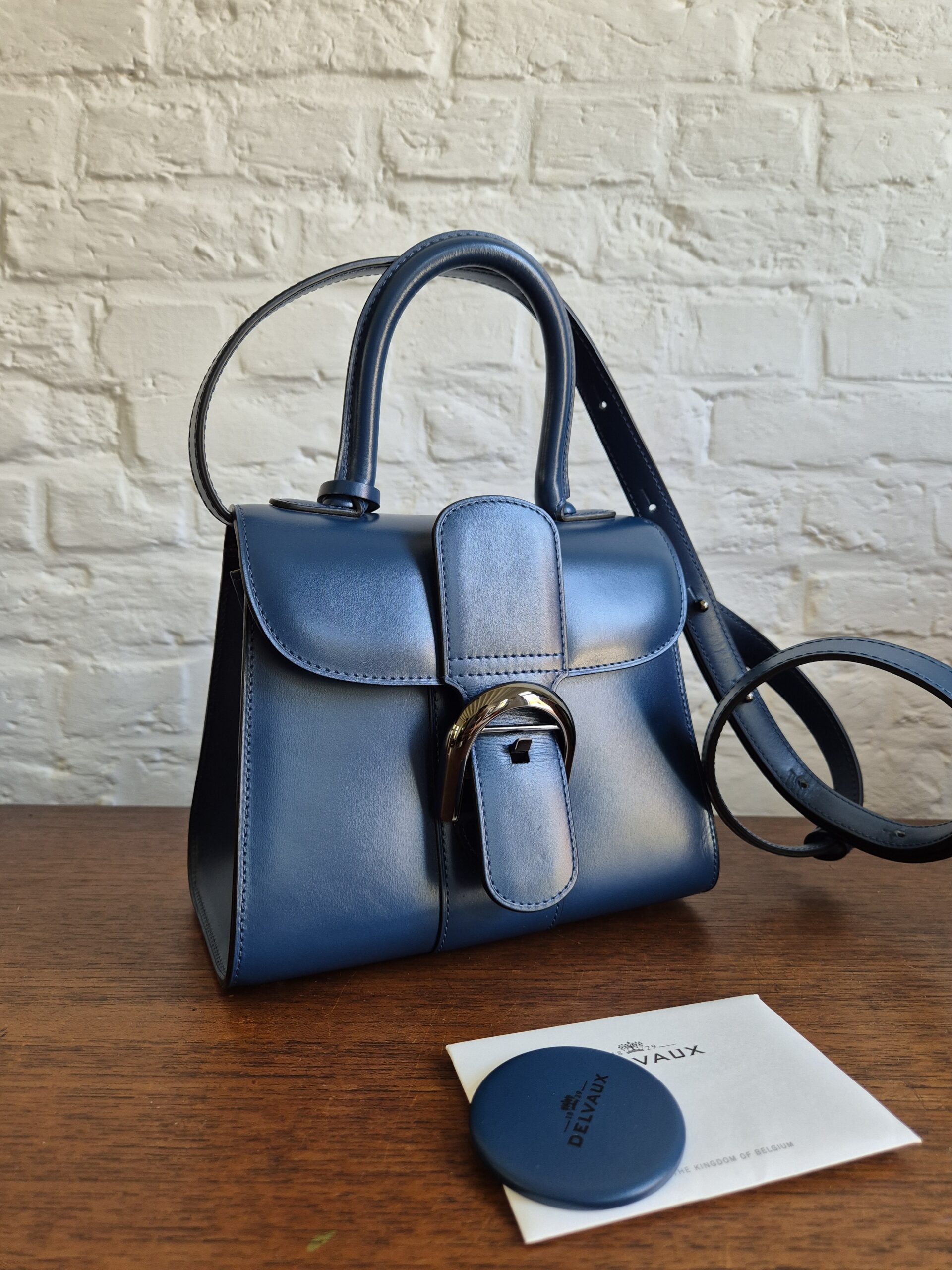 Brillant Mini Bleu de Prusse Box Calf Limited edition