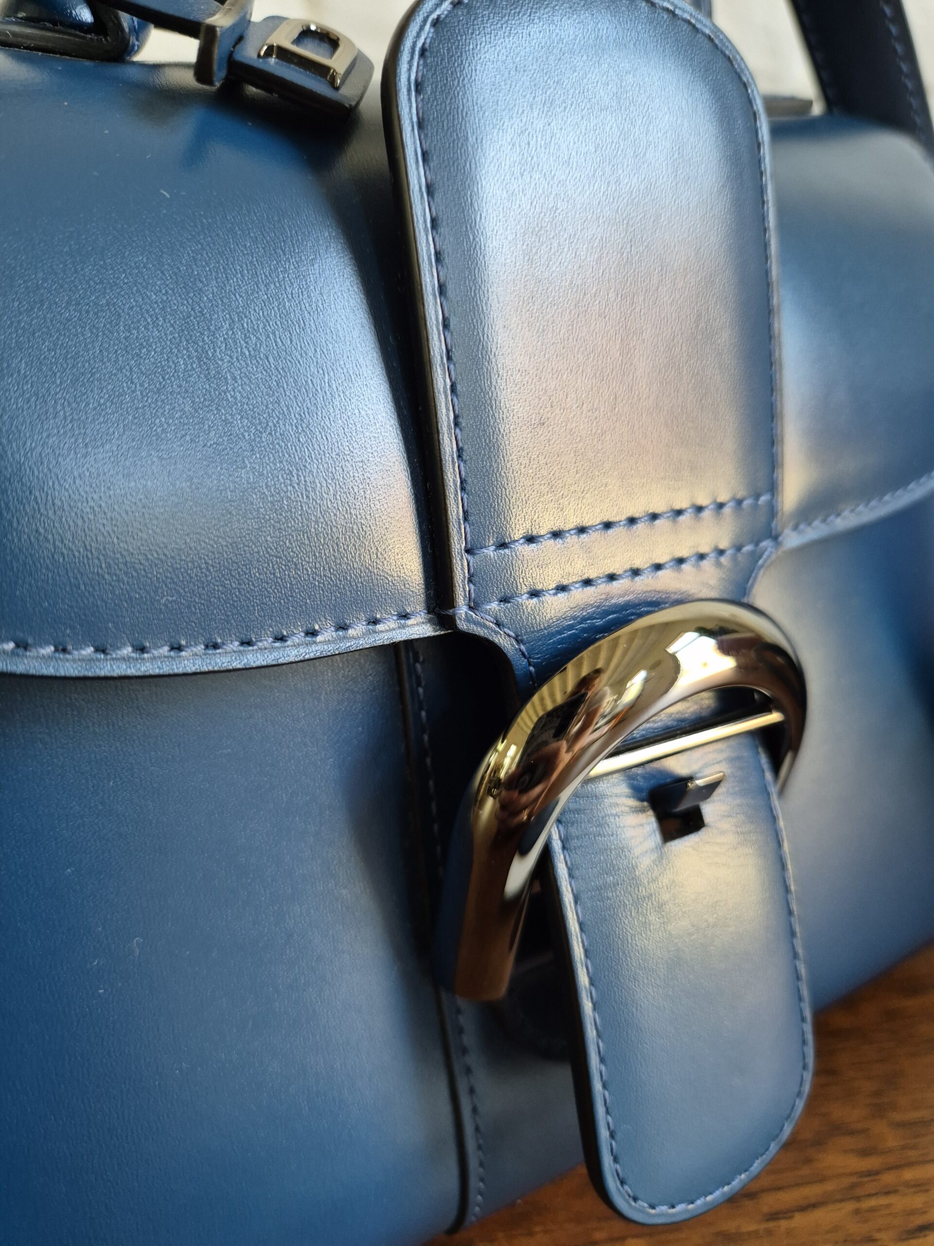 Brillant Mini Bleu de Prusse Box Calf Limited edition - Afbeelding 9