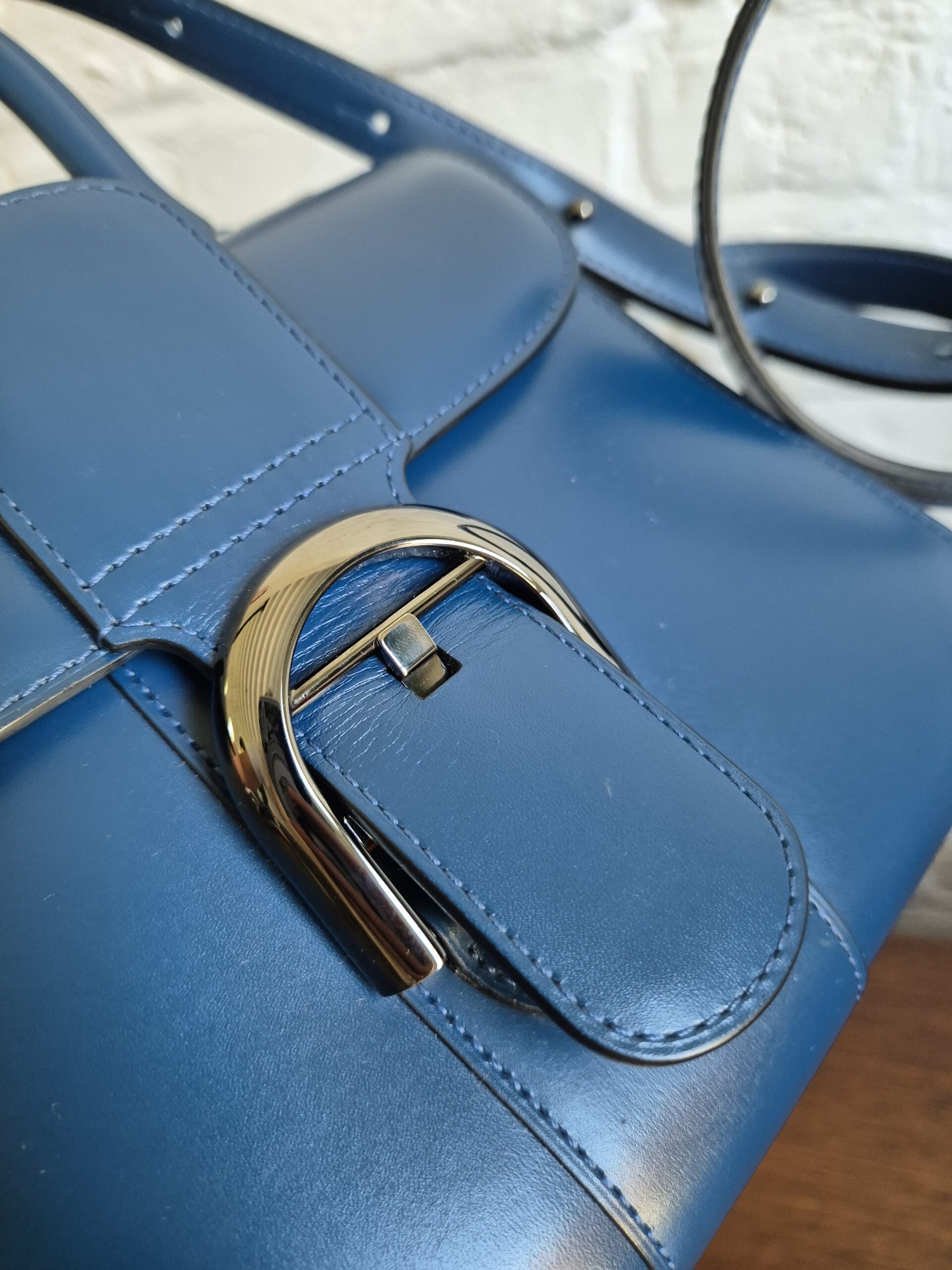 Brillant Mini Bleu de Prusse Box Calf Limited edition - Afbeelding 2