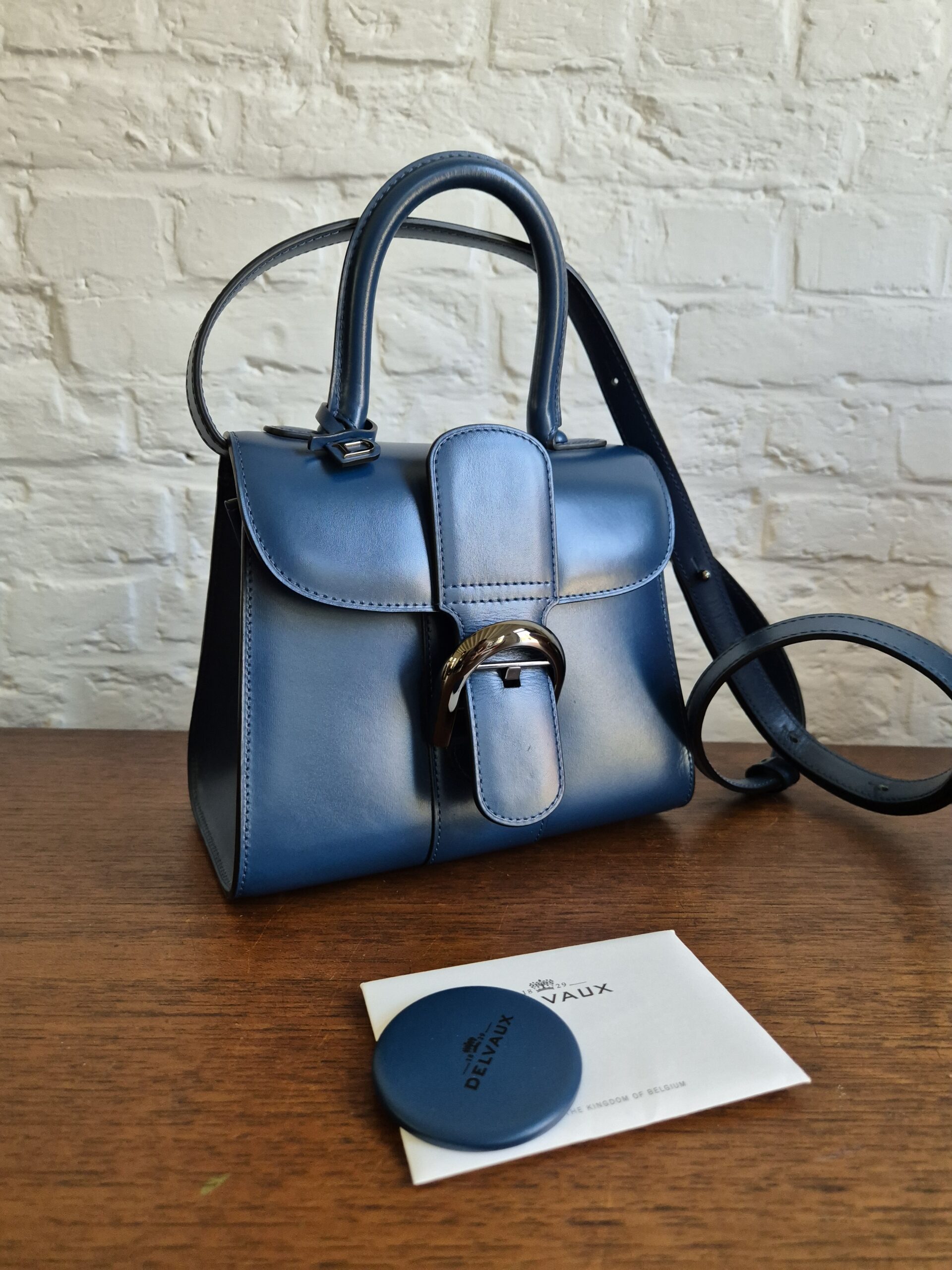 Brillant Mini Bleu de Prusse Box Calf Limited edition - Afbeelding 14