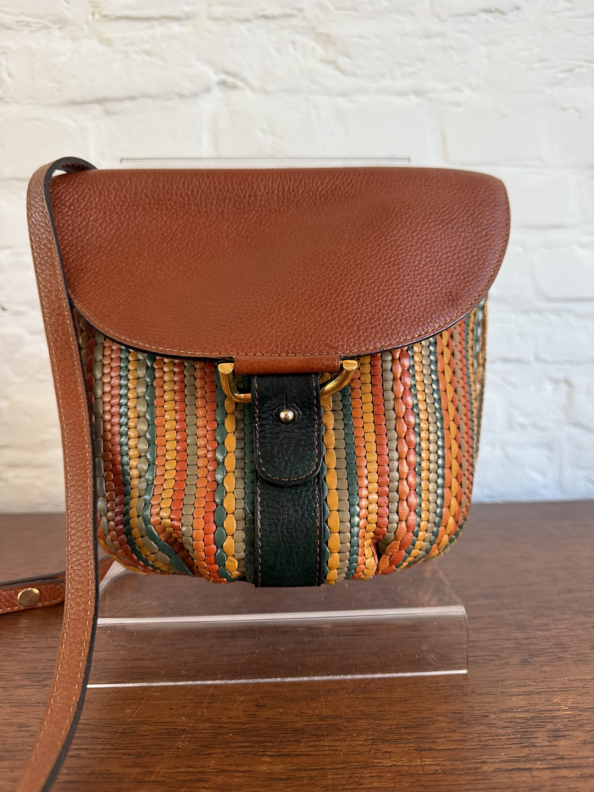 Listrac pm in toile de cuir - Afbeelding 3