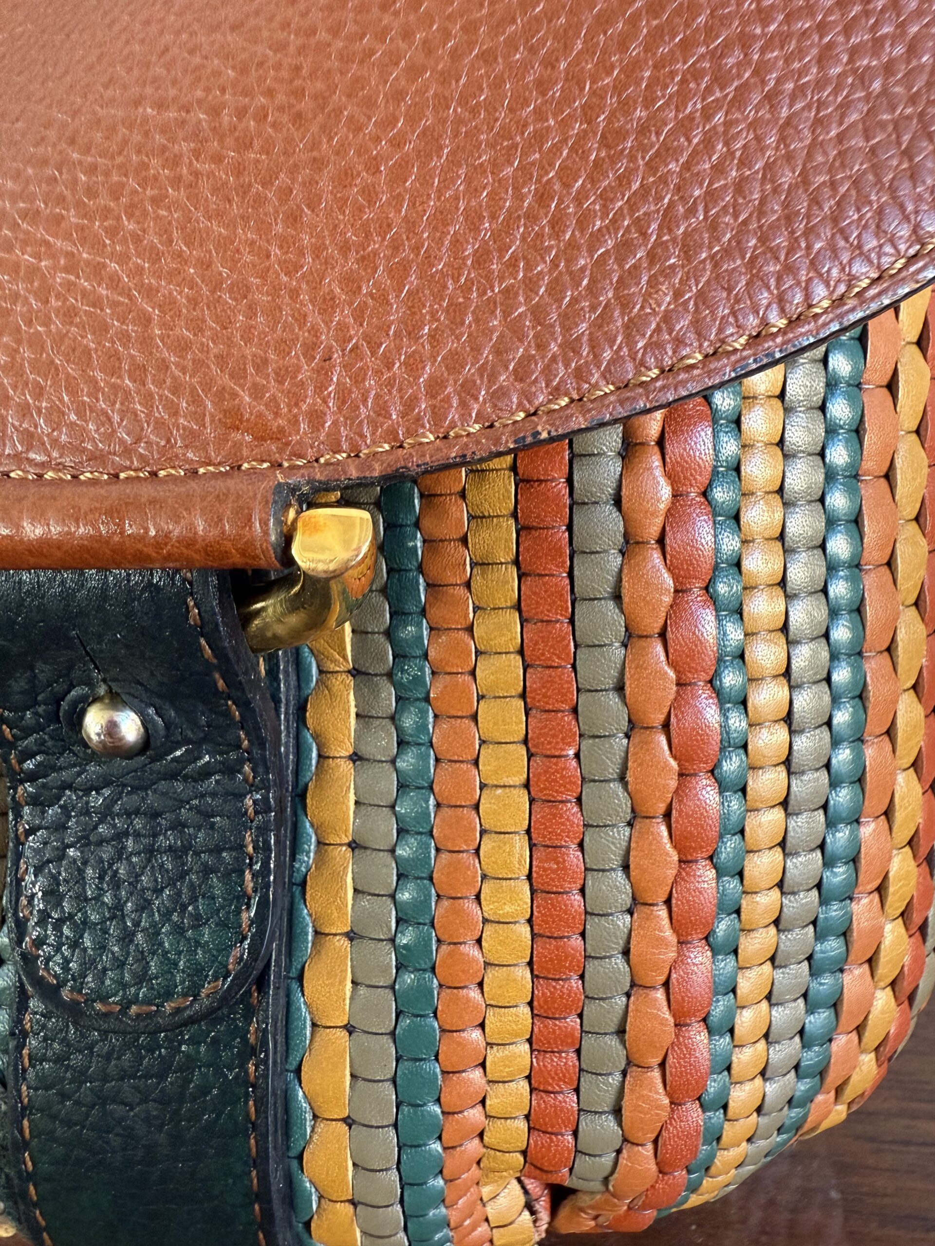 Listrac pm in toile de cuir - Afbeelding 6