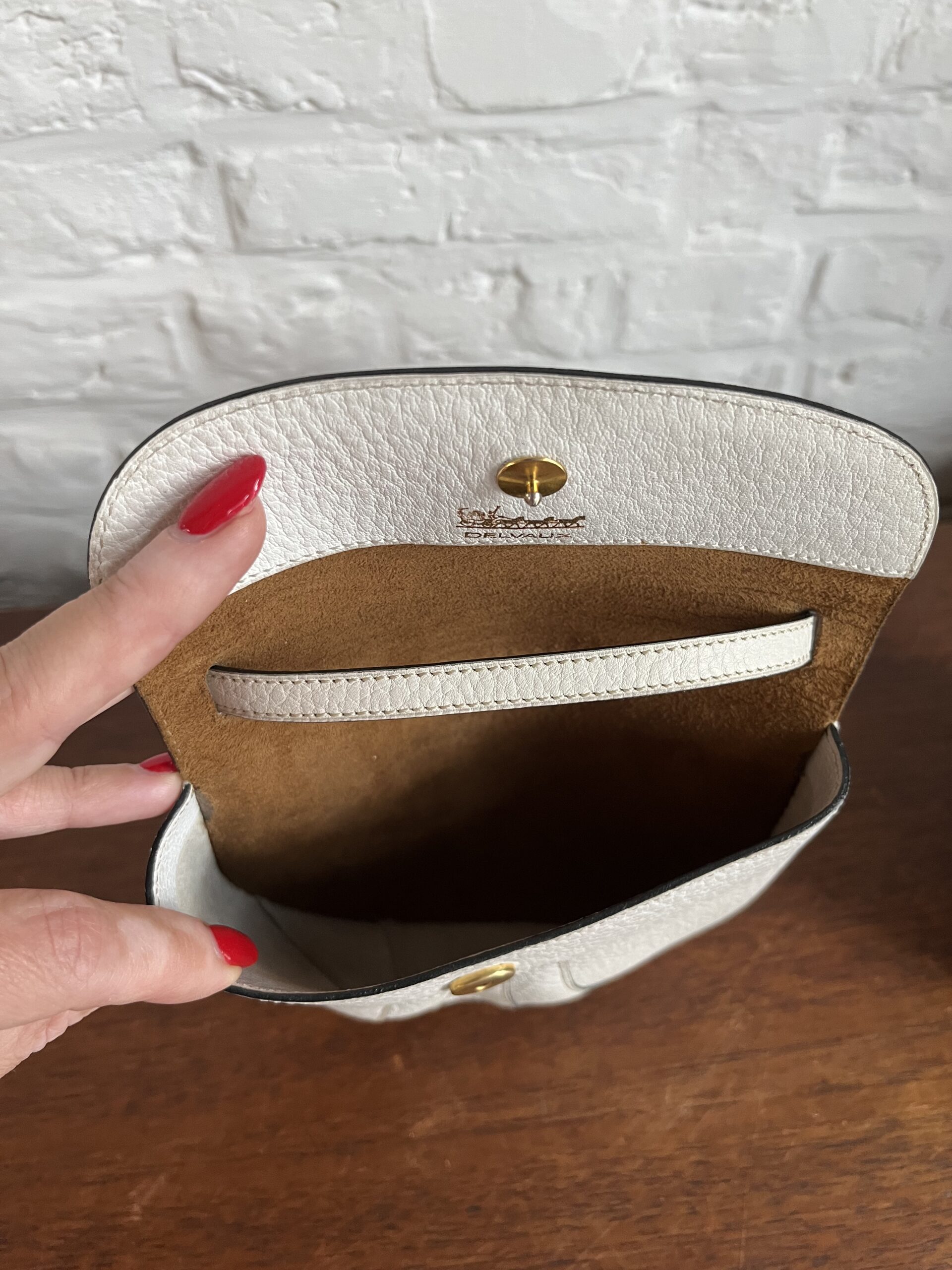 Vintage Crossbody Wit - Afbeelding 3