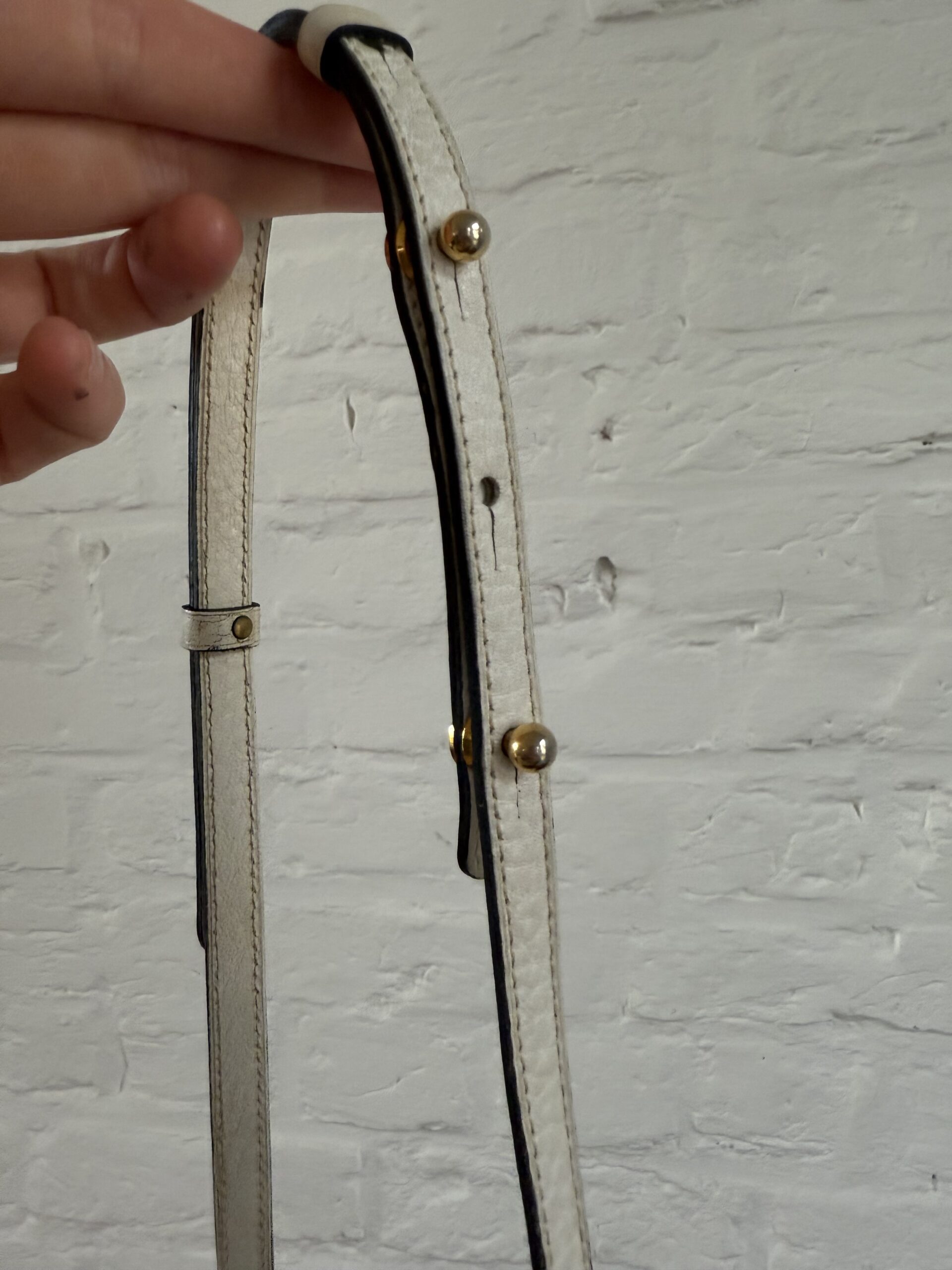 Vintage Crossbody Wit - Afbeelding 11