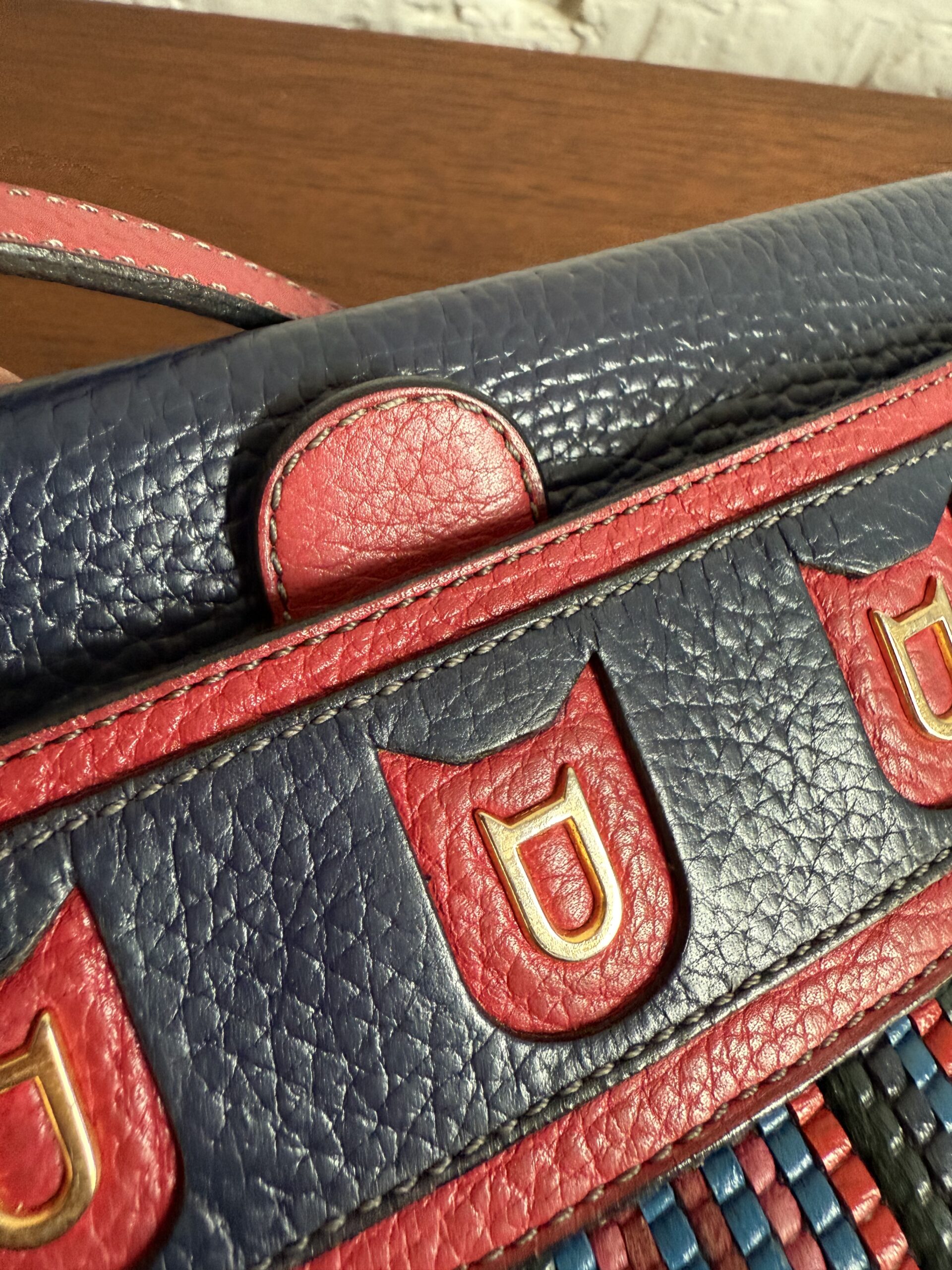 Crossbody Toile de Cuir Meerkleurig - Afbeelding 11