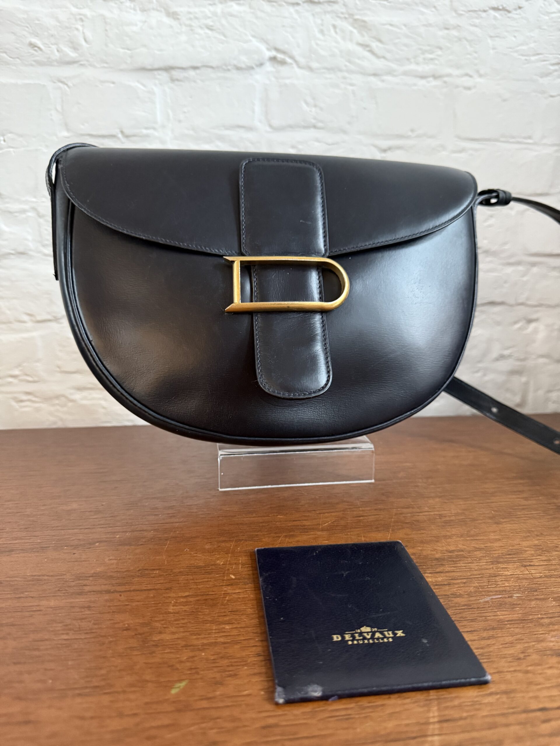 Vintage Crossbody in Marine - Afbeelding 10