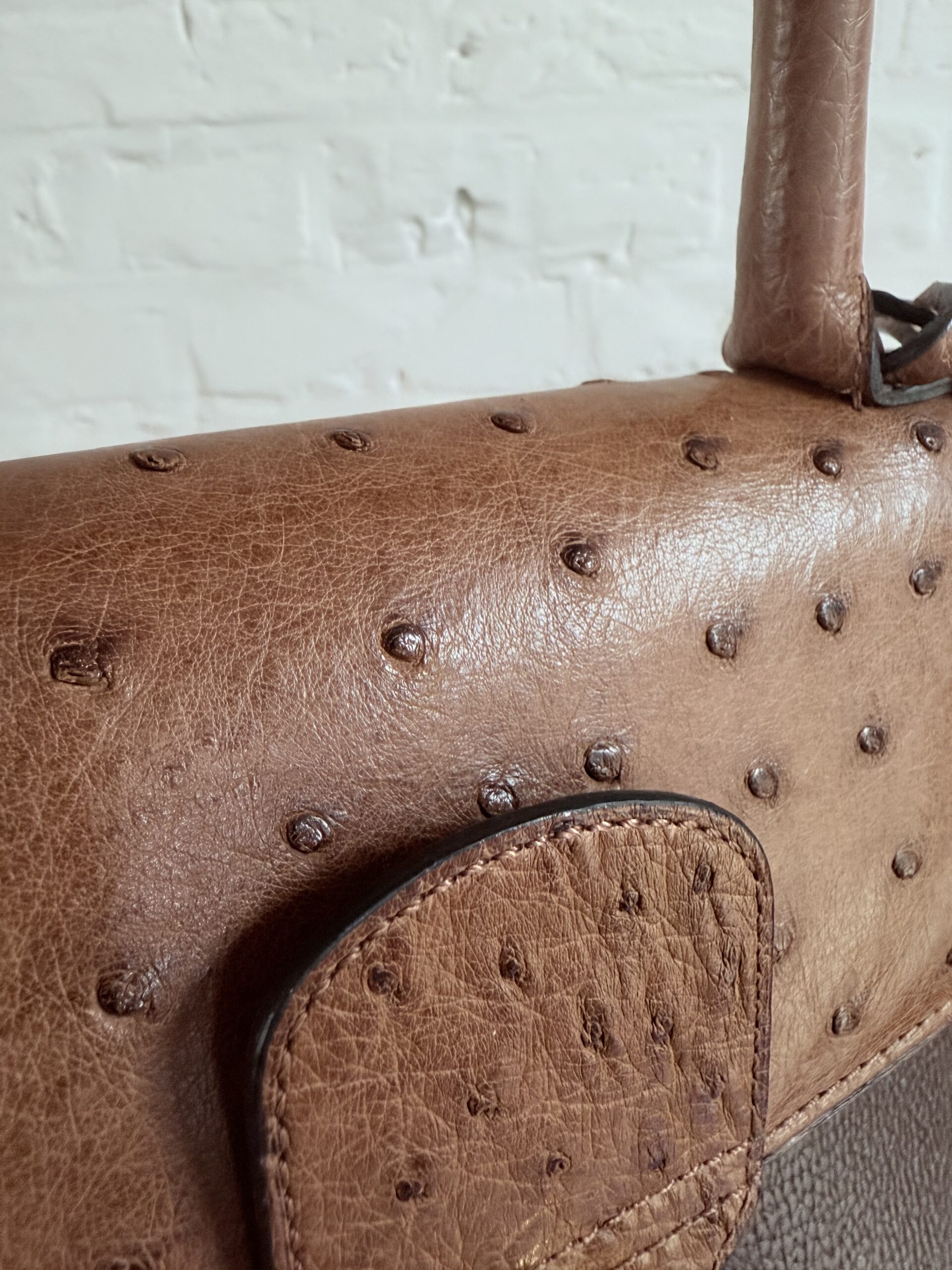 Brillant PM Autruche + portefeuille - Afbeelding 7