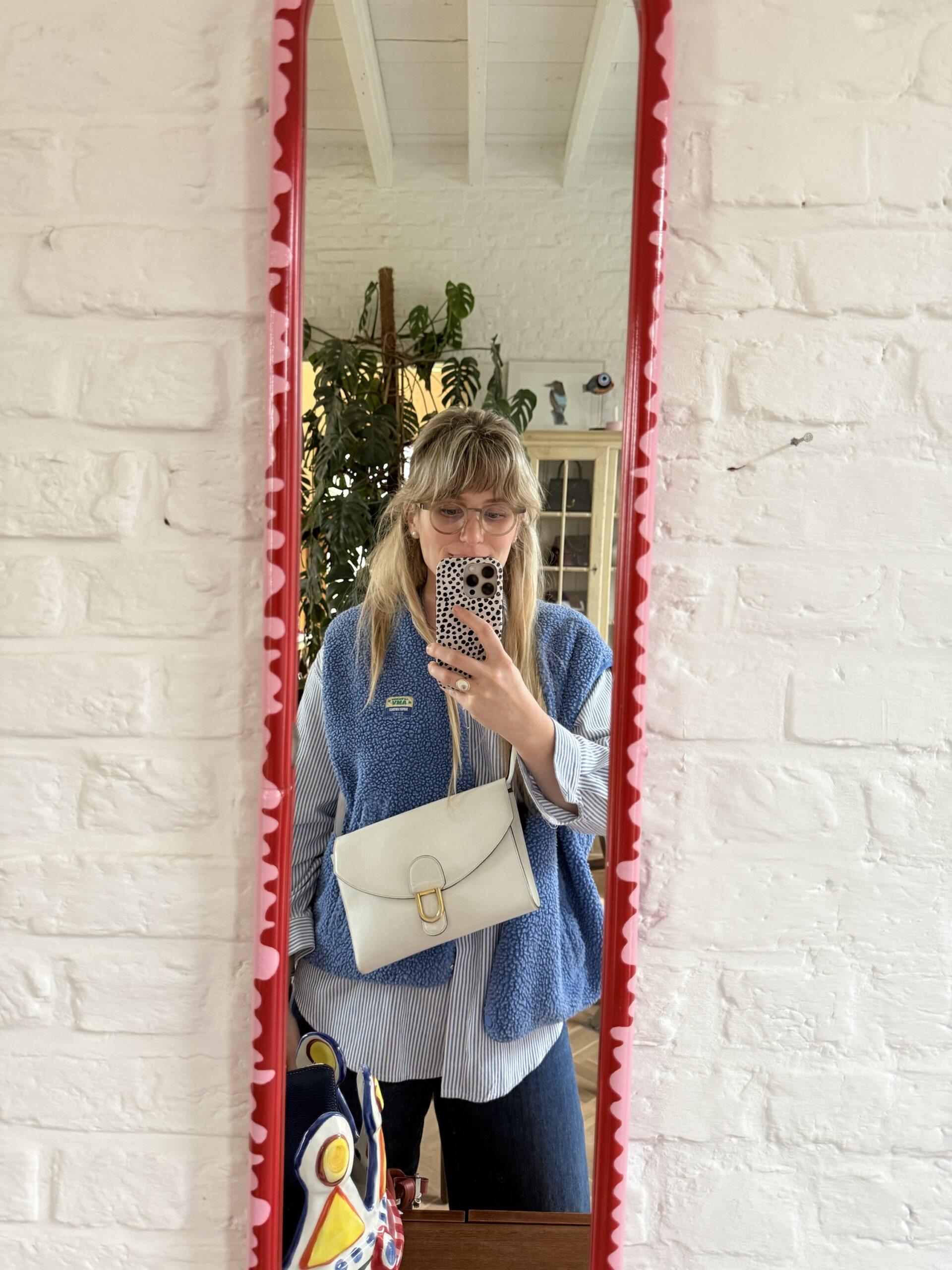 Vintage Gué Crossbody en Clutch - Afbeelding 2