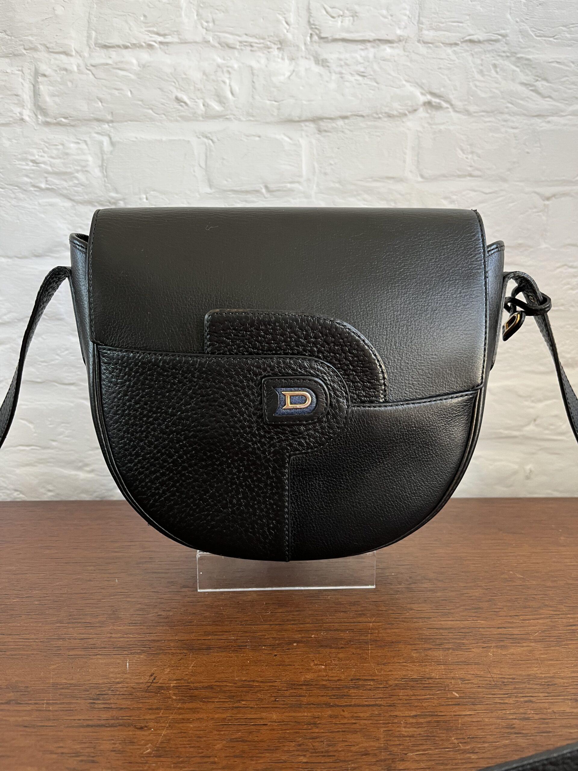 Vintage Rondeau Crossbody in Zwart
