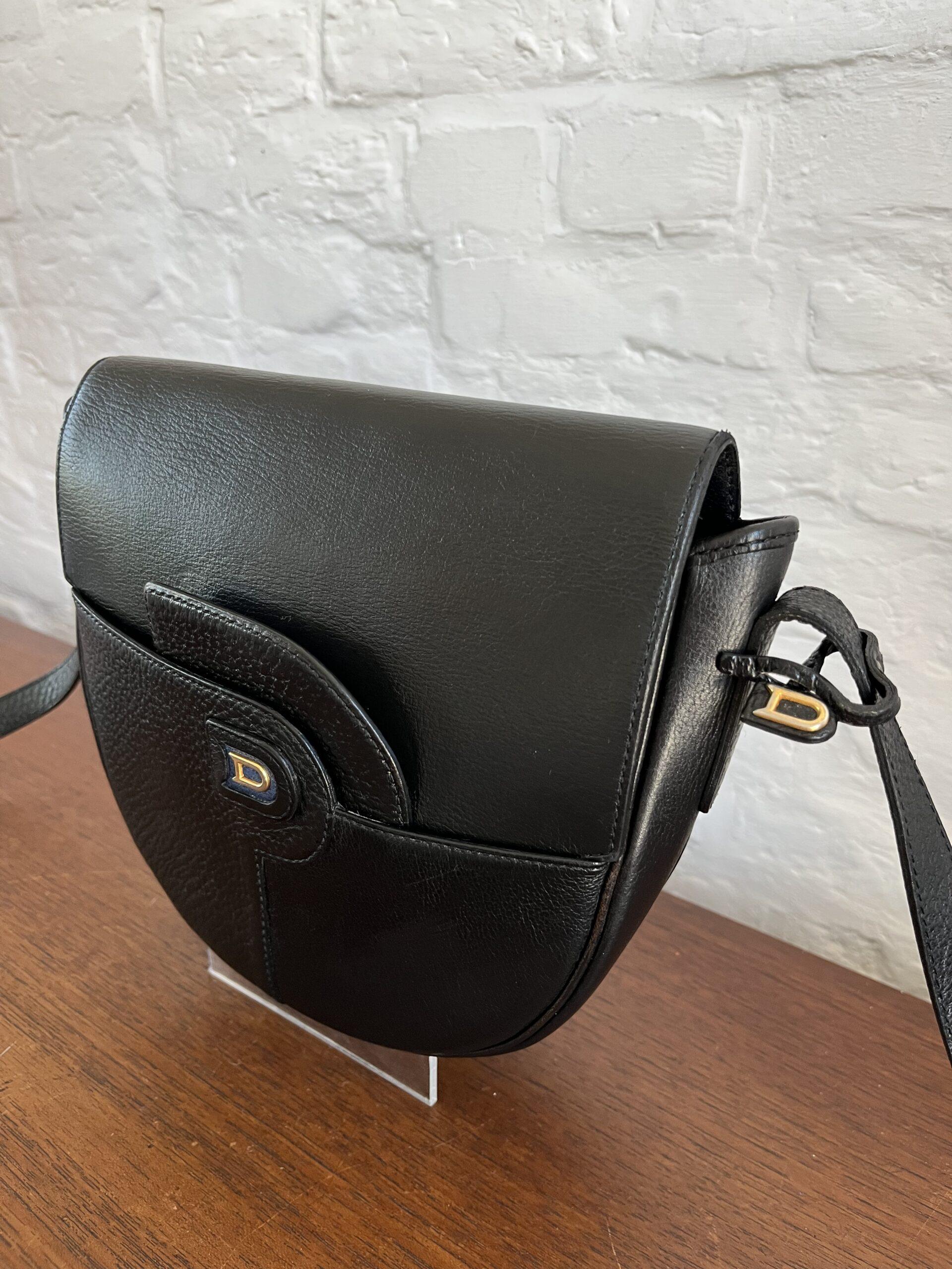 Vintage Rondeau Crossbody in Zwart - Afbeelding 4