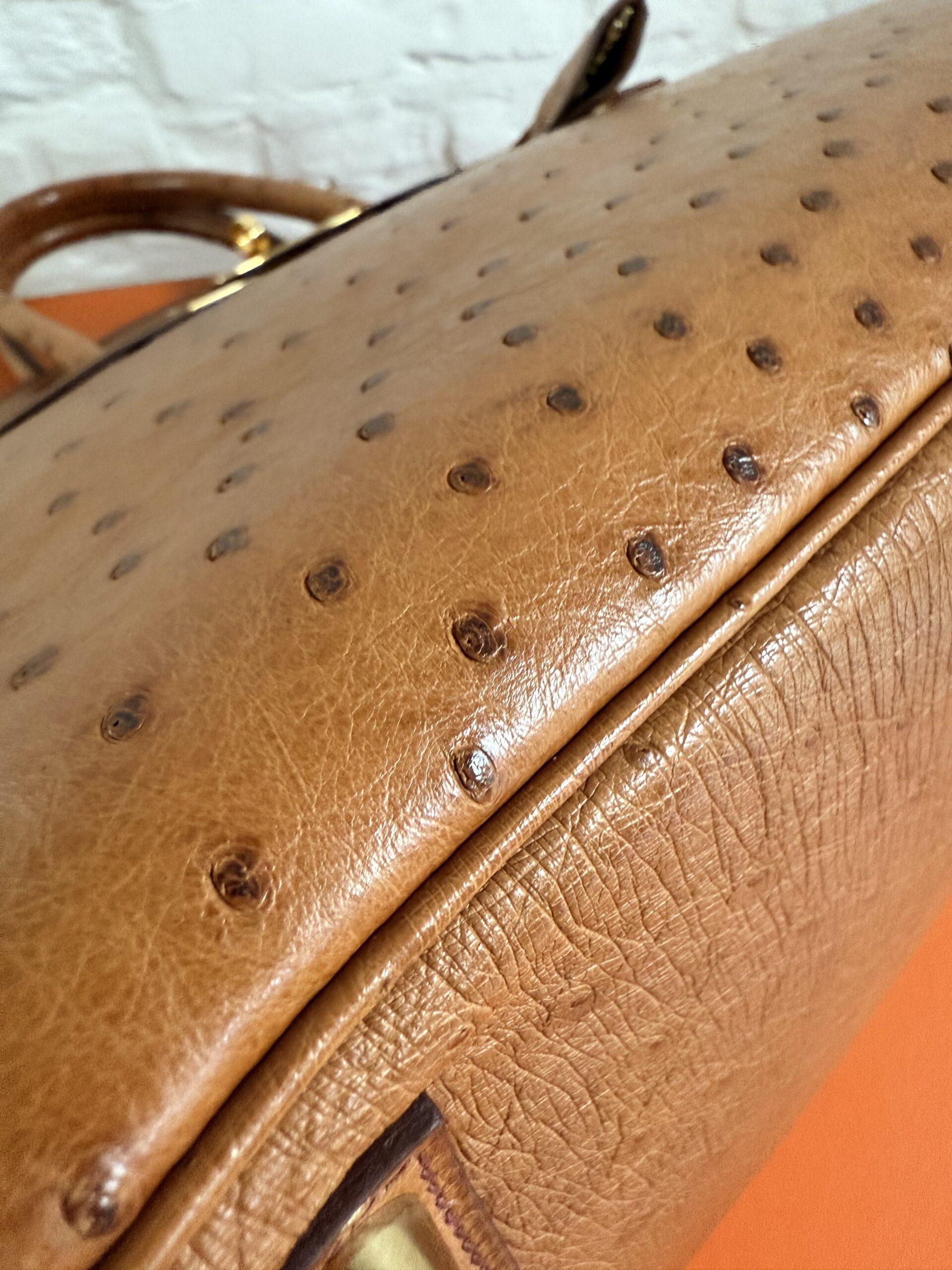 Hermes Birkin 35 GHW Autruche - Afbeelding 19