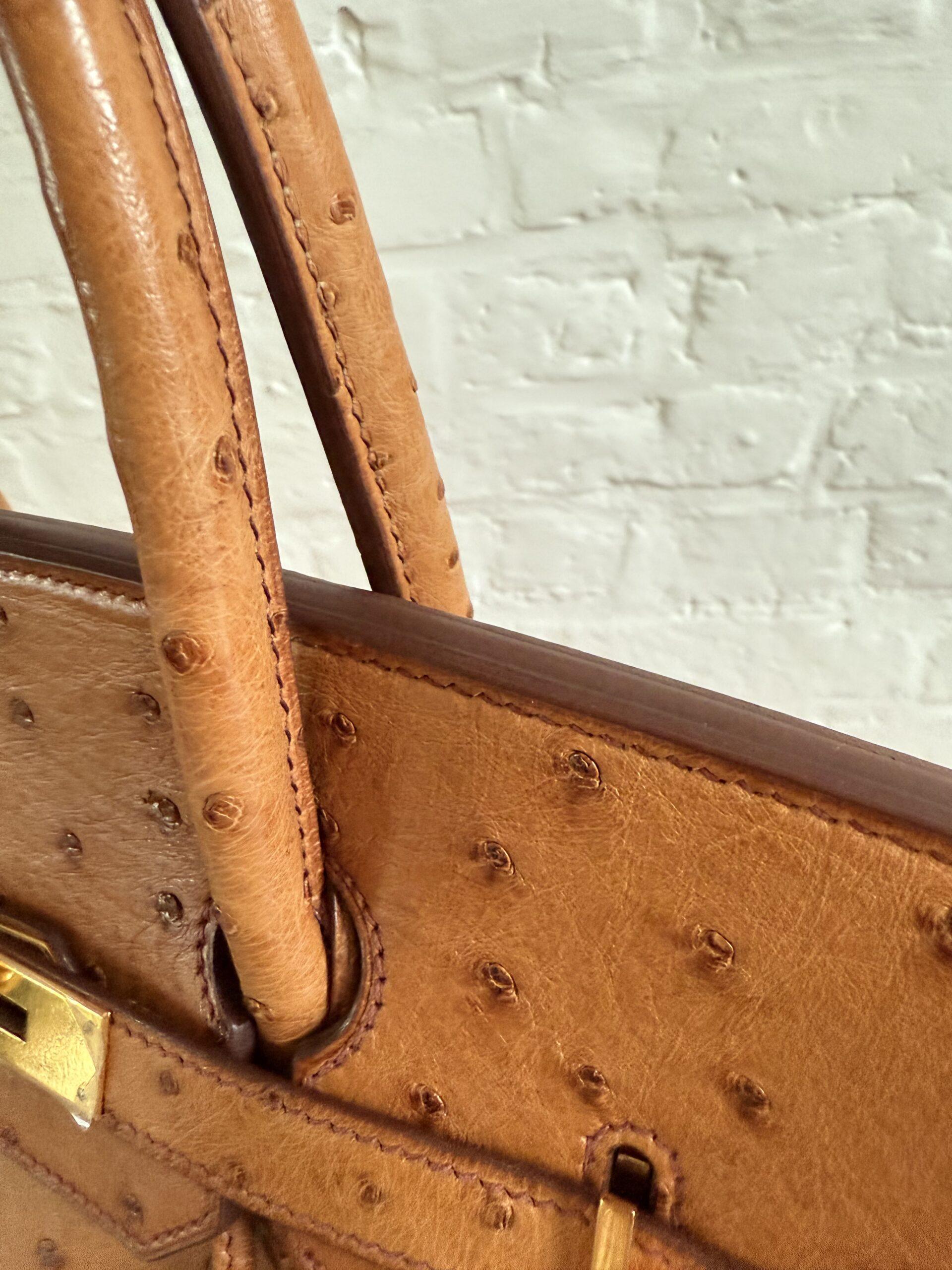 Hermes Birkin 35 GHW Autruche - Afbeelding 36