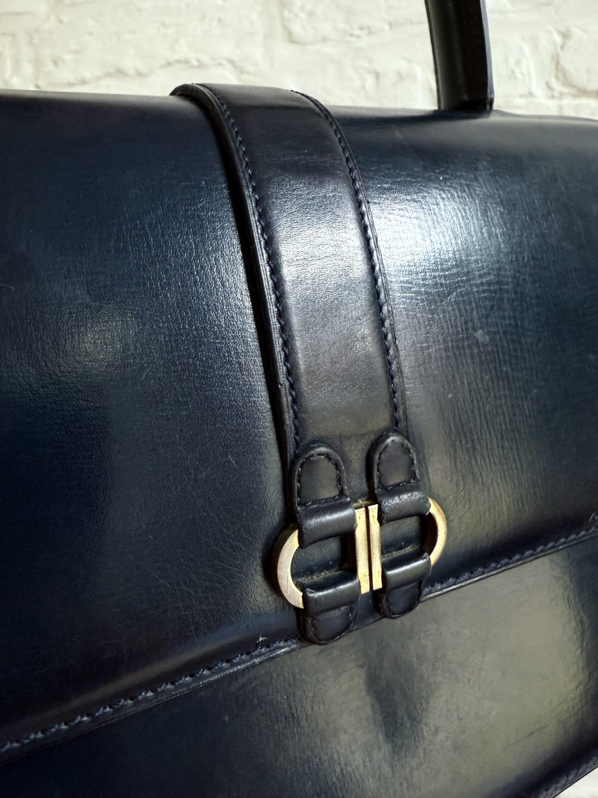 Vintage Tophandle in Box Calf - Afbeelding 10