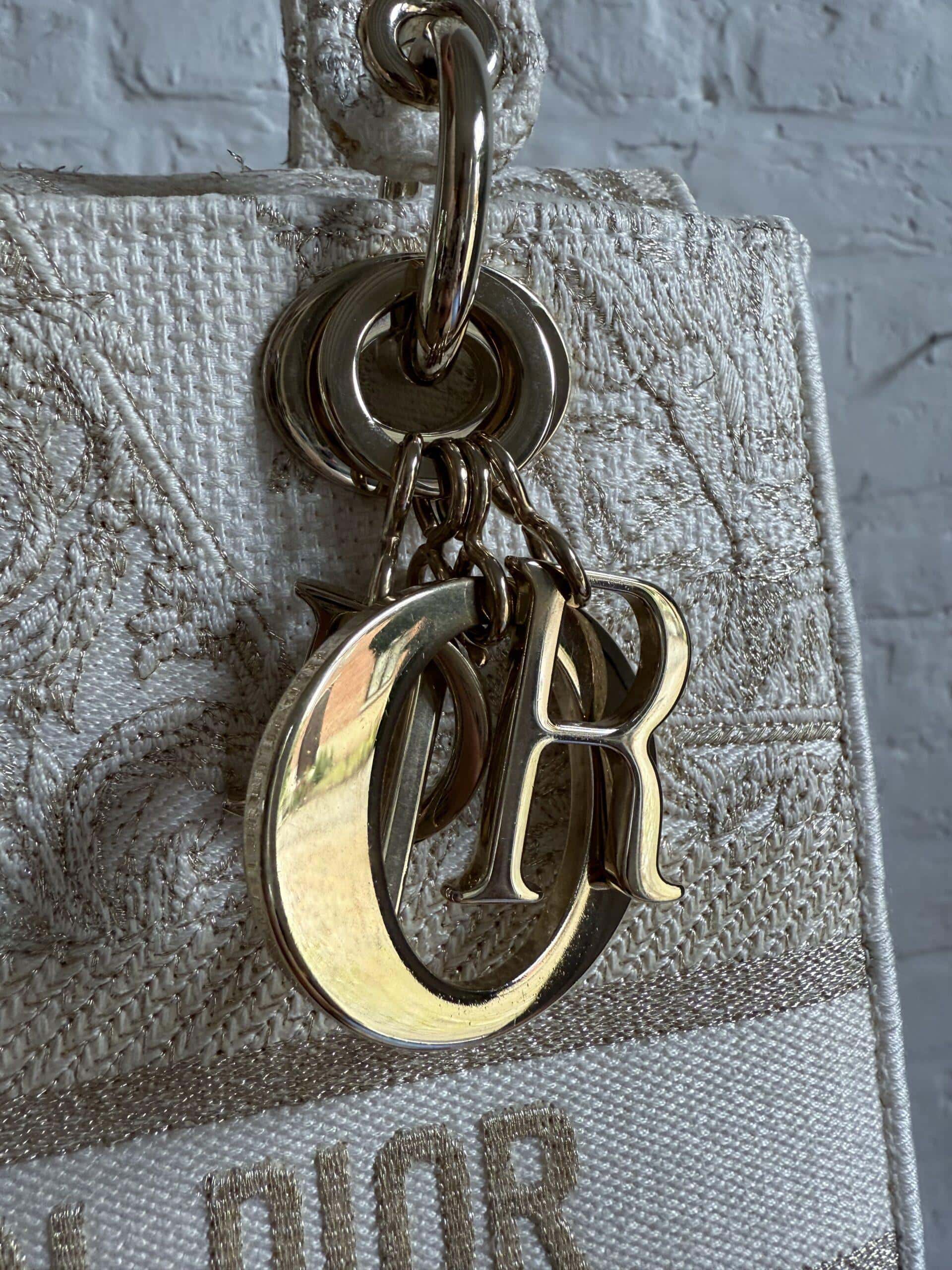 Lady Dior D-Lite White - NIEUW - Afbeelding 8