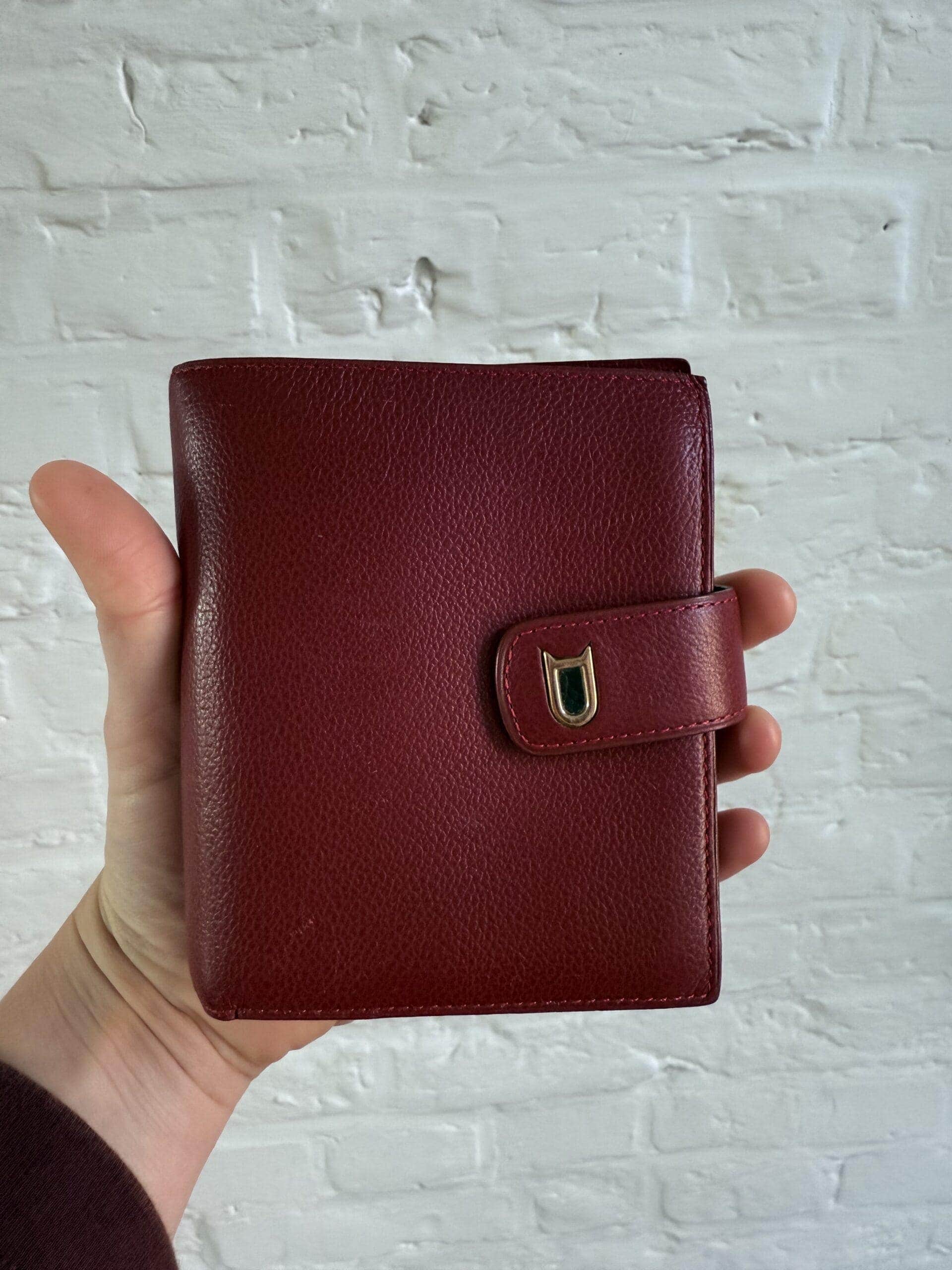 Vintage portefeuille in Rosso - Afbeelding 3