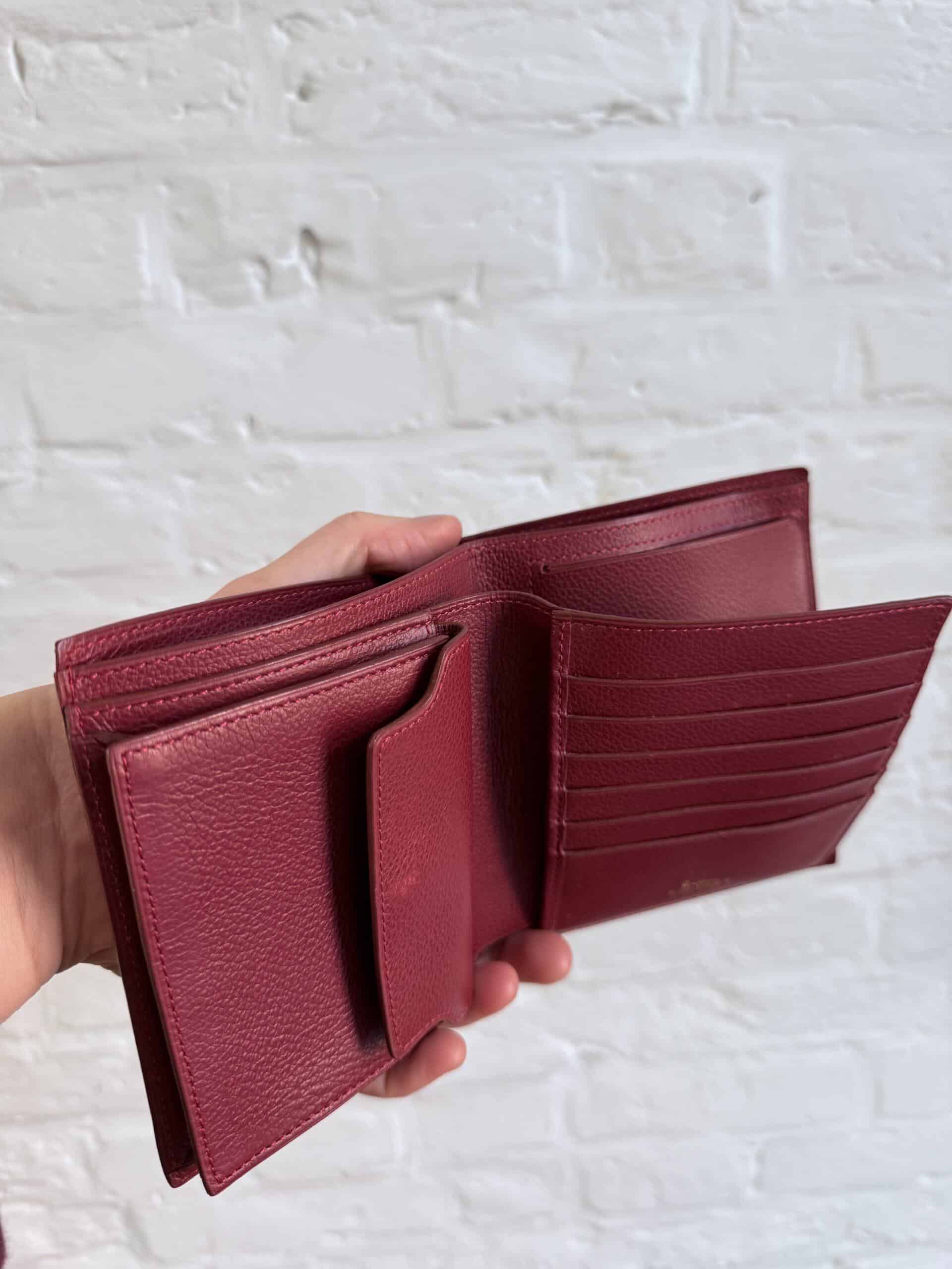 Vintage portefeuille in Rosso - Afbeelding 11